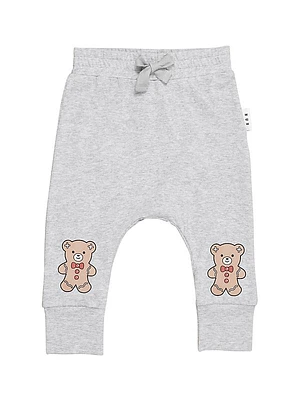 Baby's, Little Kid's & Kid's Gingerbread Bear Patch Joggers