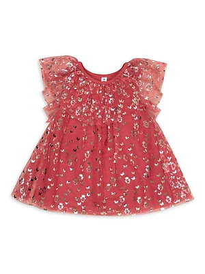 Baby Girl's, Little Girl's & Girl's Butterfly Tulle Dress