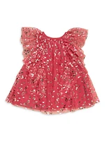 Baby Girl's, Little Girl's & Butterfly Tulle Dress