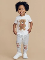 Baby's, Little Kid's & Kid's Faux Fur Gingerbread T-Shirt