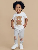 Baby's, Little Kid's & Faux Fur Gingerbread T-Shirt