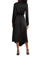 Hannah Belted Midi-Dress