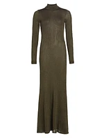 Goulding Metallic Maxi Dress