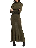 Goulding Metallic Maxi Dress