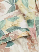 Kayla Floral Sash A-Line Gown