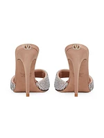 Nite-Out Slide Sandals With Crystals