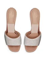 Nite-Out Slide Sandals With Crystals