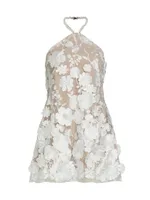 Callista Floral Lace Minidress