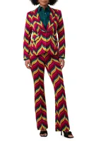 Jacoba Chevron Jacquard Pants