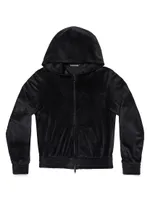 BB Paris Strass Zip-up Hoodie Fitted