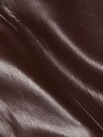 Pearle Vegan Leather Top