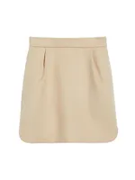 Bobbio Wool Miniskirt