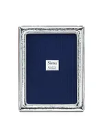 Siena Sterling Silver Classic Hammered Frame