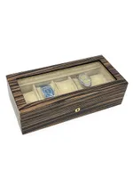 Wood 5-Watch Box