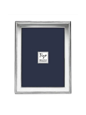 Luxe Mesh Border 935 Sterling Silver Frame