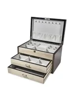 Wood Two-Tone Jewelry Box