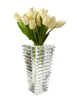 Pyramid Crystal Vase