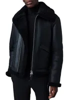 Kristian Leather Bomber Jacket