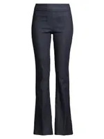 Bellini Stretch-Denim Boot-Cut Pants