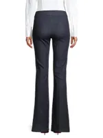 Bellini Stretch-Denim Boot-Cut Pants