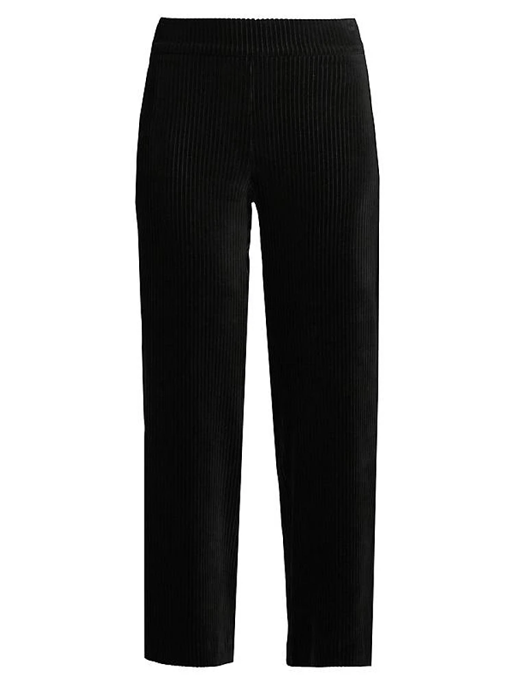 Alex Corduroy Wide-Leg Pants