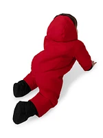 Baby's Lamb Puffer Snowsuit