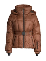 Monterosa Down Belted Puffer Jacket