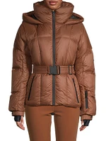 Monterosa Down Belted Puffer Jacket