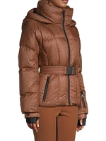 Monterosa Down Belted Puffer Jacket