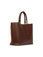 Marcie Suede & Leather Tote