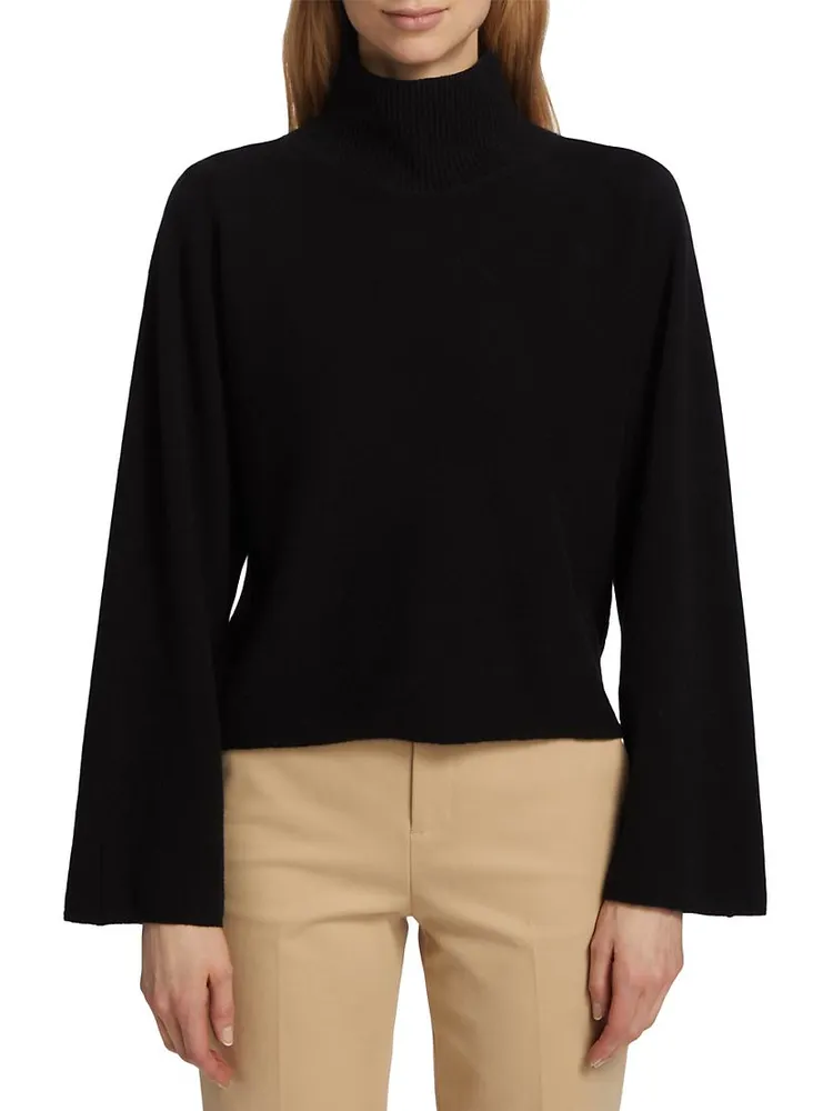 Wool & Cashmere Turtleneck Sweater