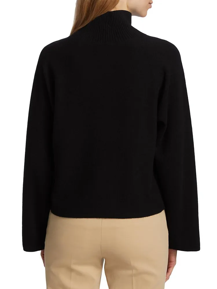 Wool & Cashmere Turtleneck Sweater