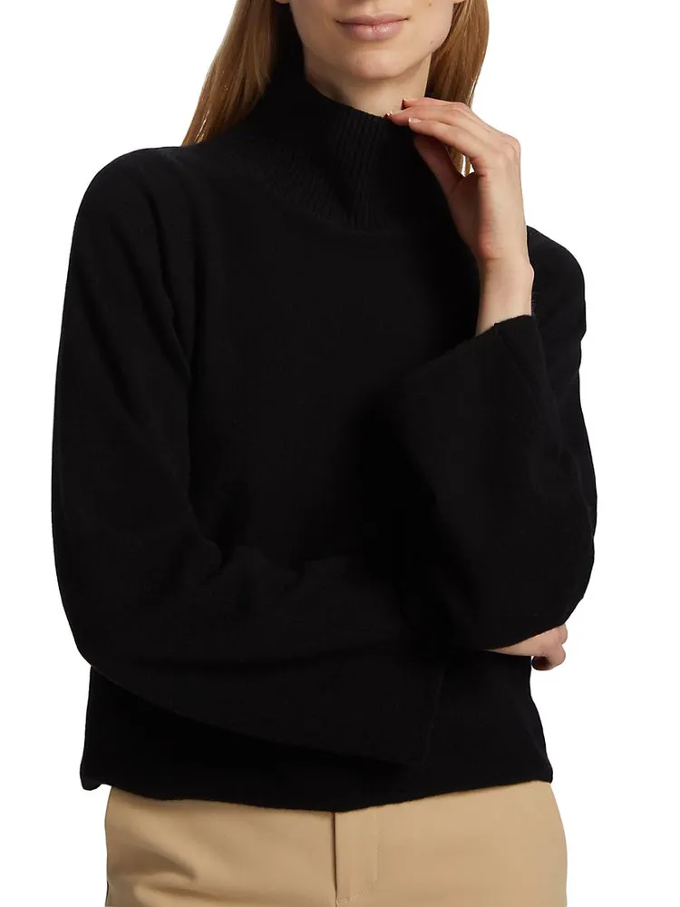 Wool & Cashmere Turtleneck Sweater