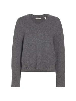 Wool & Cashmere V-Neck Sweater
