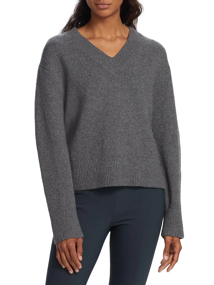 Wool & Cashmere V-Neck Sweater