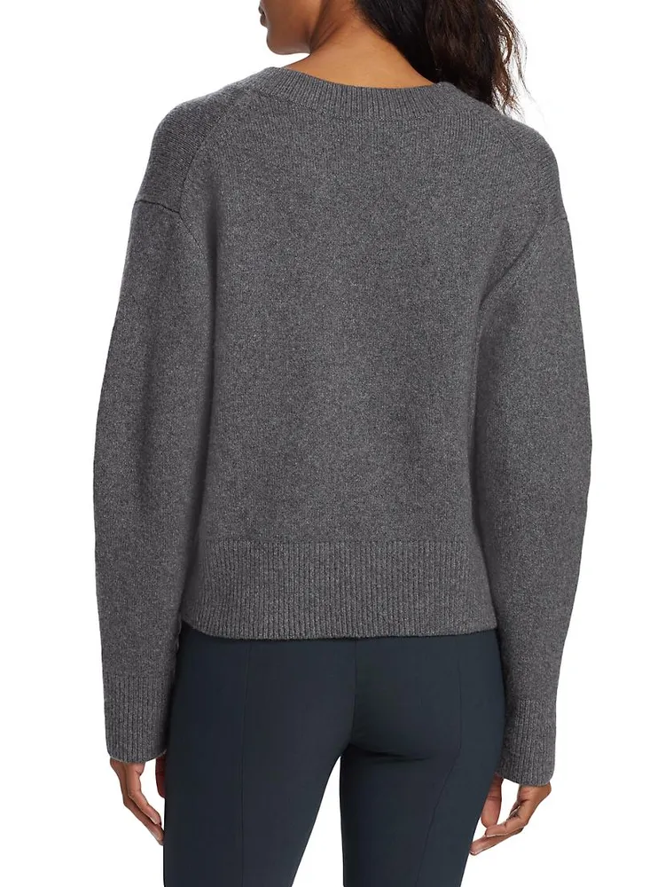 Wool & Cashmere V-Neck Sweater