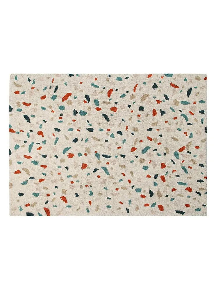 Washable Rug Terrazzo Marble