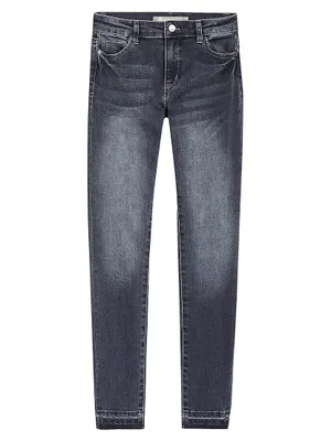 Little Girl's & Diane Mid-Rise Ankle-Crop Jeans