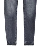 Little Girl's & Diane Mid-Rise Ankle-Crop Jeans