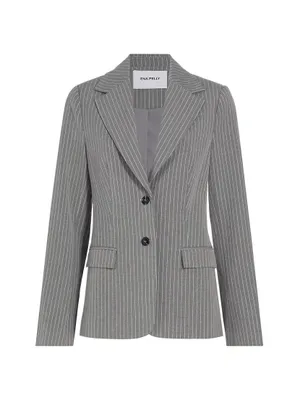 Serena Pin-Striped Tailored Blazer