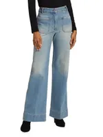 Alina High-Rise Wide-Leg Jeans