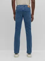 Slim-Fit Jeans Italian Cashmere-Touch Denim