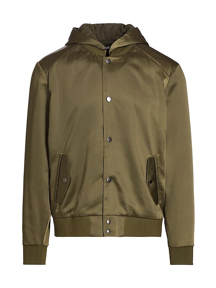 Reyes Hooded Bomber Jacket