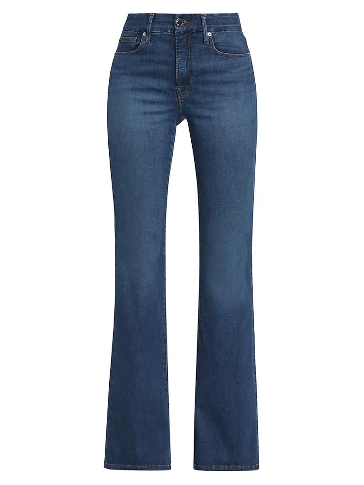 Good Legs High-Rise Stretch Flared Jeans