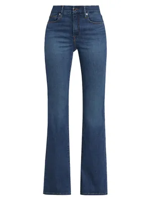 Good Legs High-Rise Stretch Flared Jeans