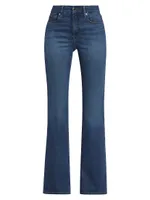 Good Legs High-Rise Stretch Flared Jeans