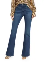 Good Legs High-Rise Stretch Flared Jeans