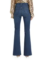 Good Legs High-Rise Stretch Flared Jeans