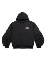 Gaffer Padded Bomber Hoodie