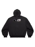 Gaffer Padded Bomber Hoodie